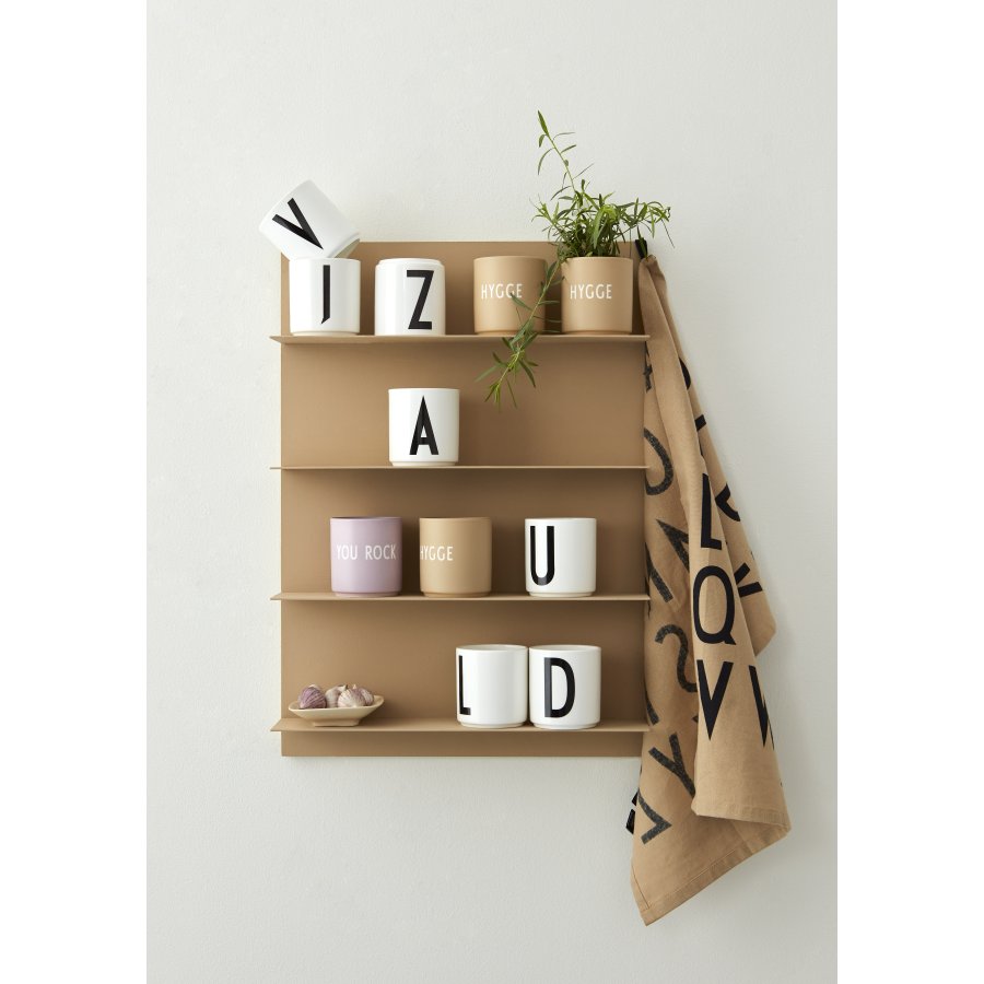 DESIGN LETTERS Personlig Porcel�nskop X, Hvid