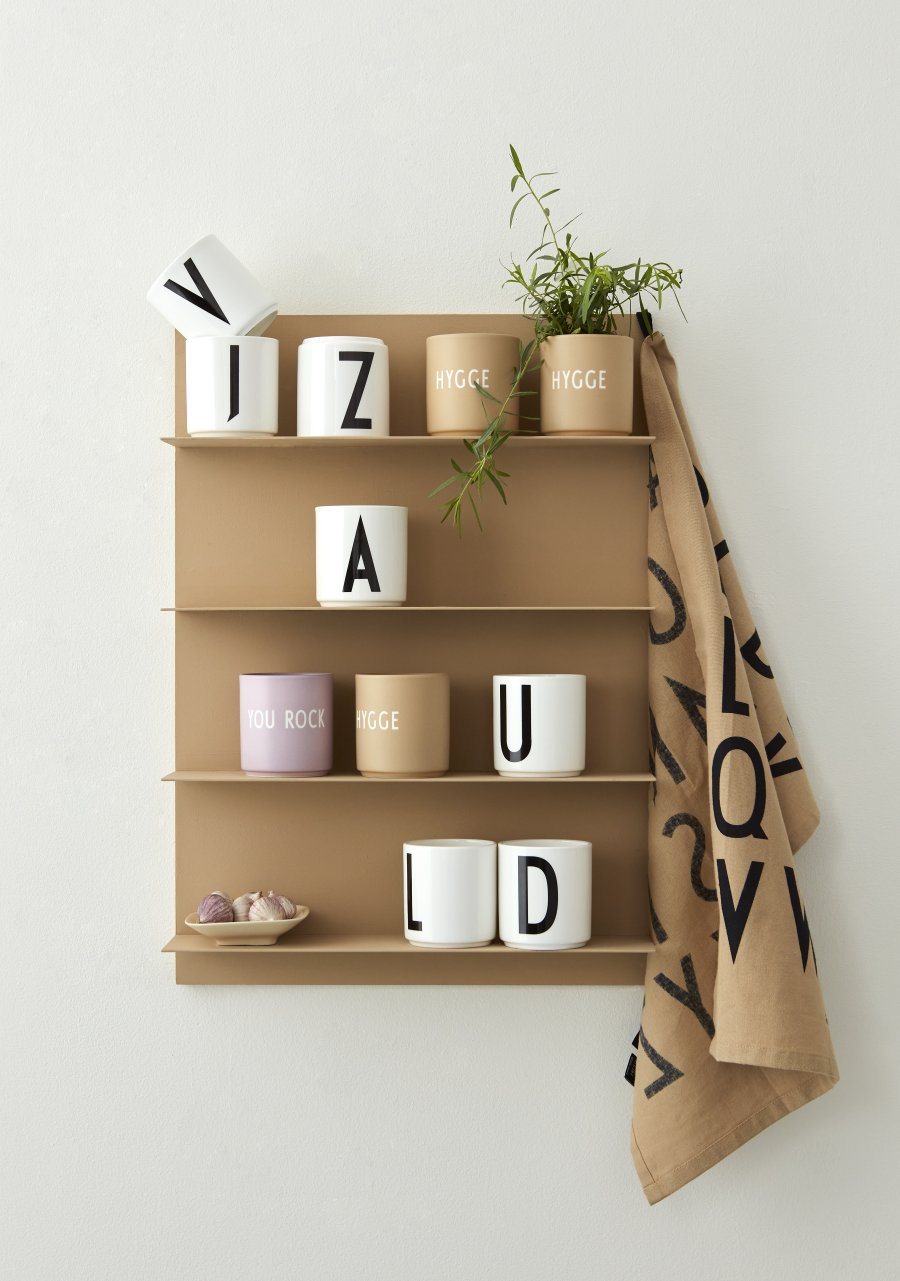 DESIGN LETTERS Personlig Porcel�nskop X, Hvid