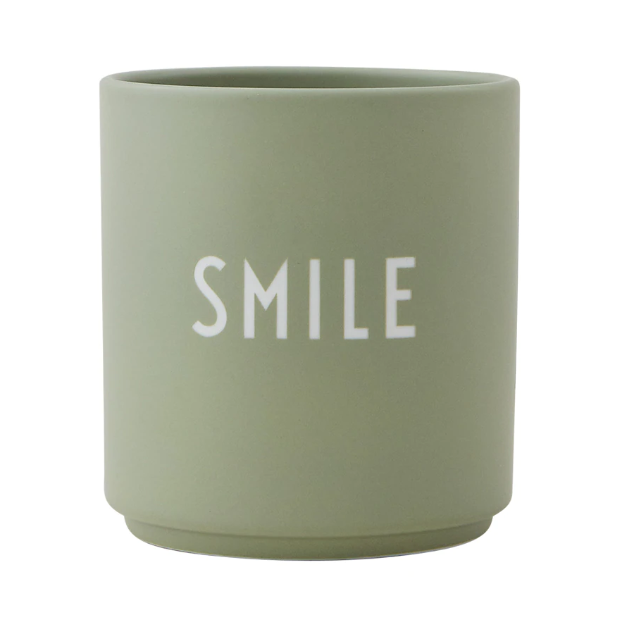 DESIGN LETTERS Favoritkop Smile, Grn
