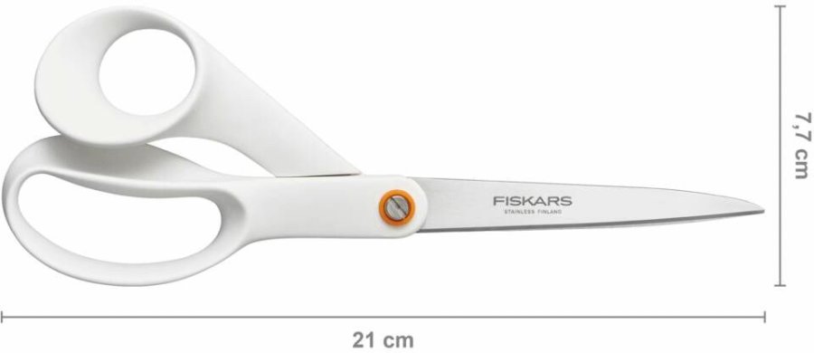 Fiskars Functional Form Universalschere 21 cm, Wei�