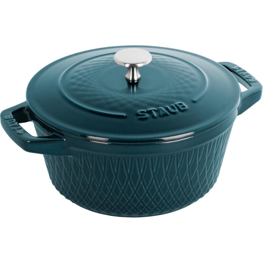 Staub Twister Cocotte 24 cm/4 L, La-Mer