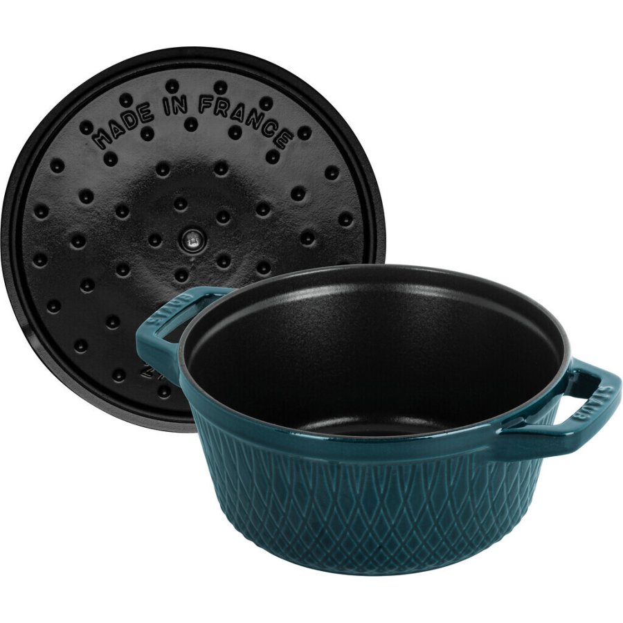 Staub Twister Cocotte 24 cm/4 L, La-Mer