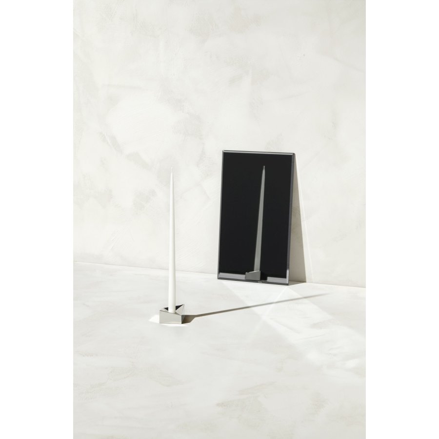 STOFF Nagel Reflect Kerzenhalter S, Chrom