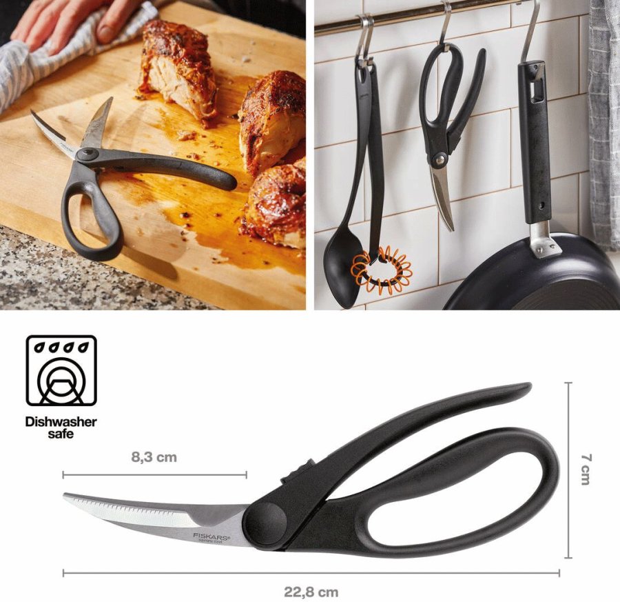 Fiskars Essential Gefl�gelschere 23 cm