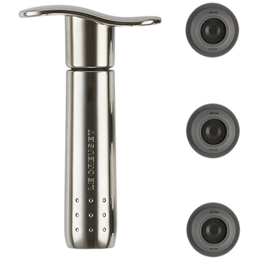 Le Creuset WA-137 Vinpumpe, Sort/Slv