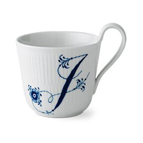 Royal Copenhagen Alfabet Kollektion Højhankskop 33 cl, J