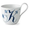 Royal Copenhagen Alphabet Kollektion Hochhenkeltasse, 33 cl, K