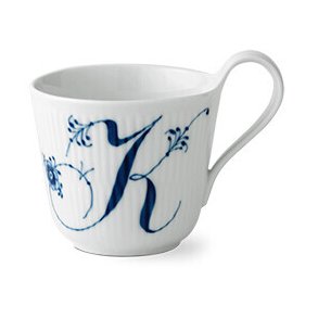 Royal Copenhagen Alfabet Kollektion Højhankskop 33 cl, K