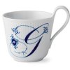 Royal Copenhagen Alphabet Kollektion Hochhenkeltasse, 33 cl, G