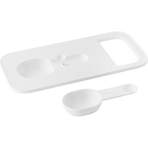 Zwilling Fresh & Save CUBE Indsats m. Måleske t. Opbevaringsboks 700 ml, 2M, 3M og 4M , Hvid