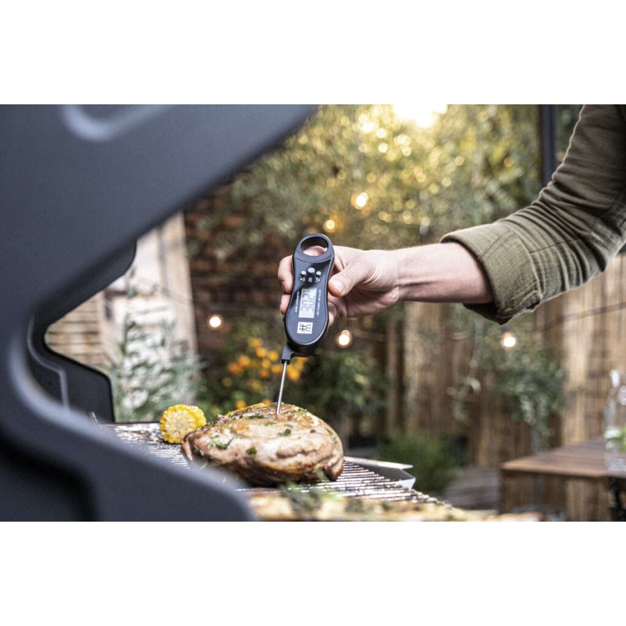Zwilling BBQ+ Digitalt Griltermometer, Sort