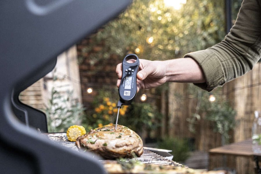 Zwilling BBQ+ Digitalt Griltermometer, Sort
