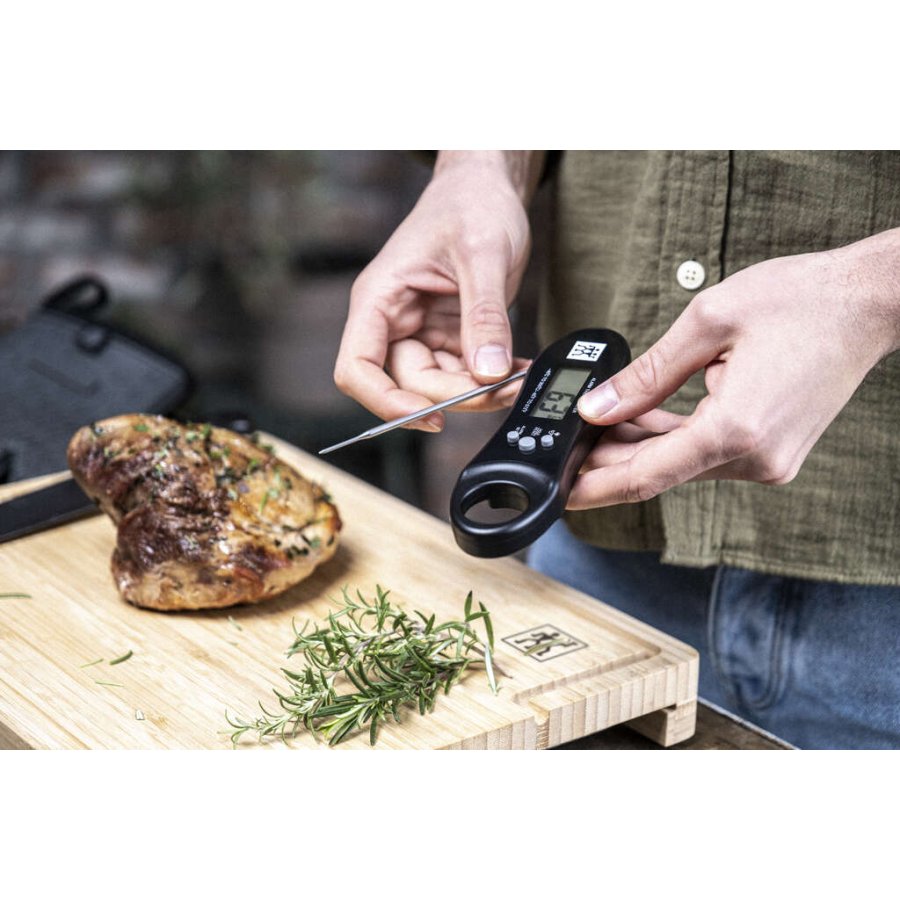 Zwilling BBQ+ Digitalt Griltermometer, Sort