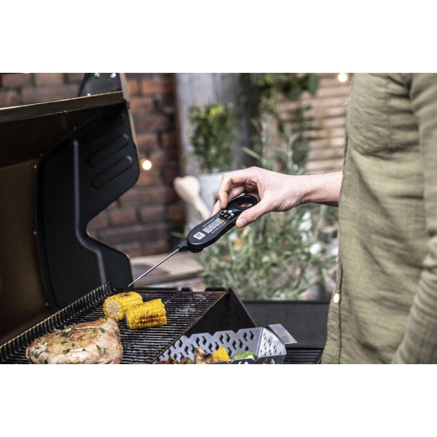 Zwilling BBQ+ Digitalt Griltermometer, Sort