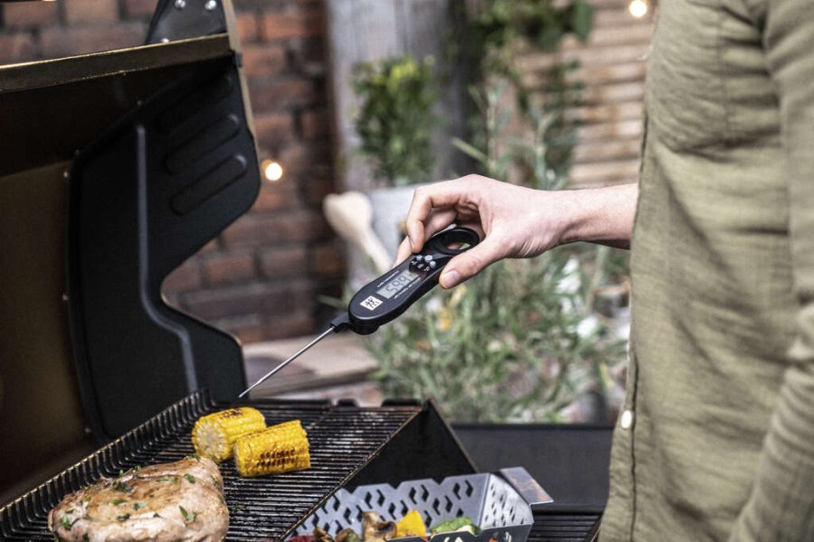 Zwilling BBQ+ Digitalt Griltermometer, Sort