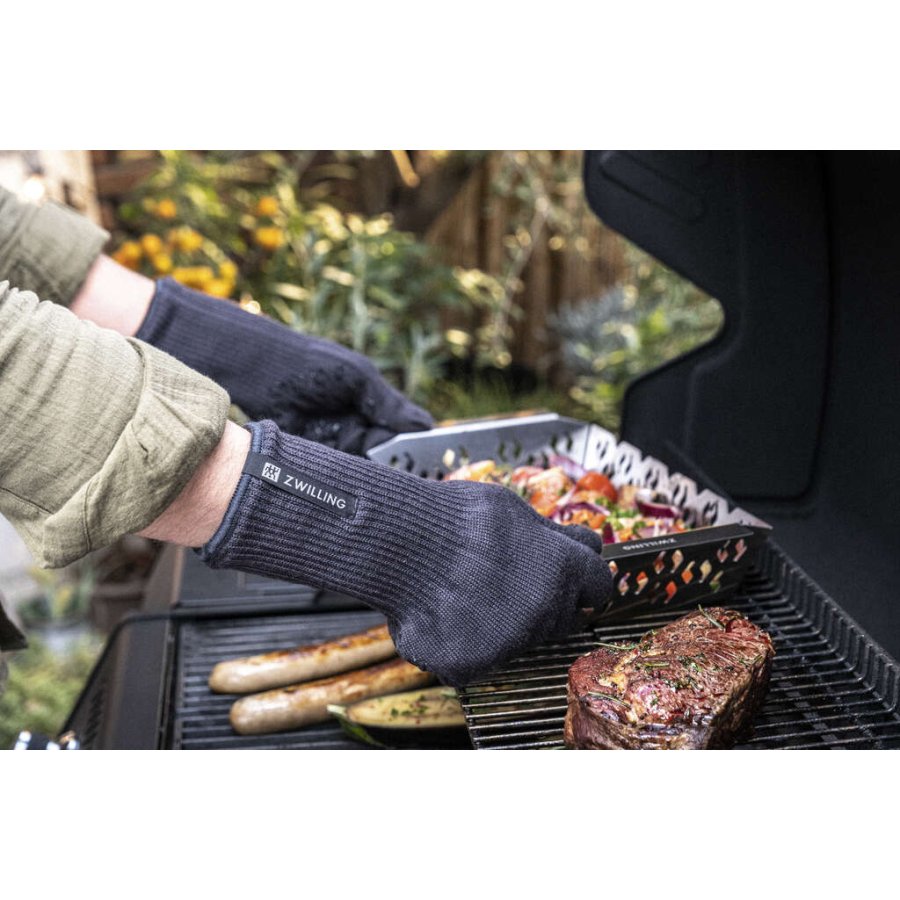 Zwilling BBQ+ Grillhandsker 2 stk, Antracit