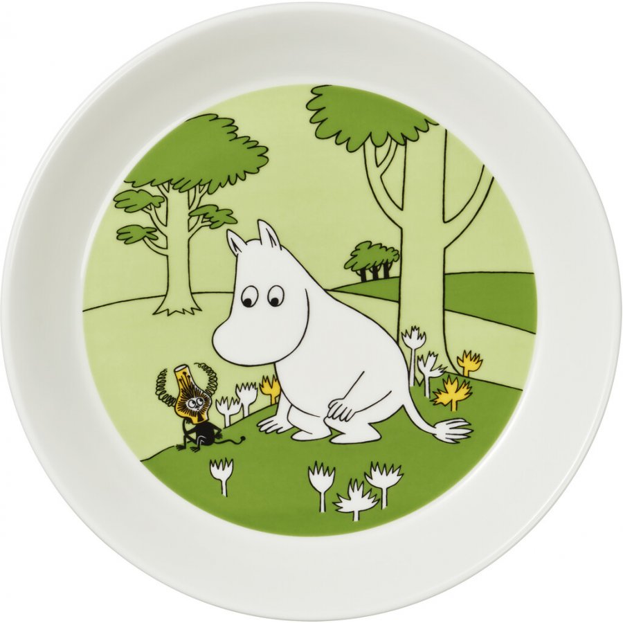 Moomin Arabia Mumi Tallerken 19 cm, Mumitrold