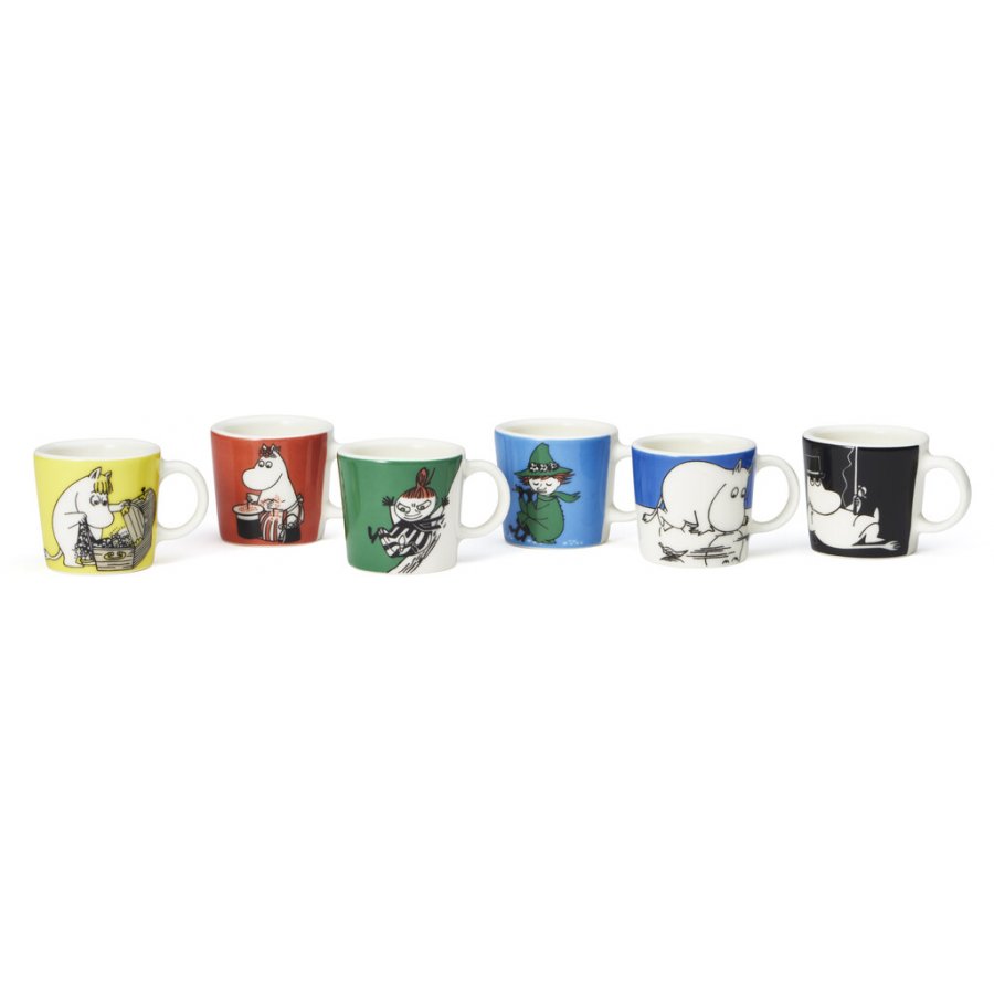 Moomin Arabia Mumin Minitasse-Set 6-tlg.