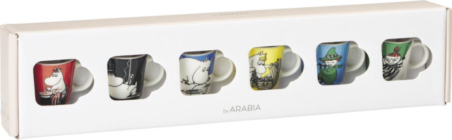 Moomin Arabia Mumin Minitasse-Set 6-tlg.