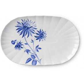 Royal Copenhagen Blomst Fad 34 cm, Dahlia