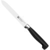 Zwilling Four Star Tomatenmesser Wellenschliff 13 cm, Schwarz