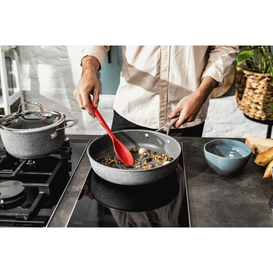 BALLARINI Salina Ceramic Bratpfanne 24 cm, Stone Grey