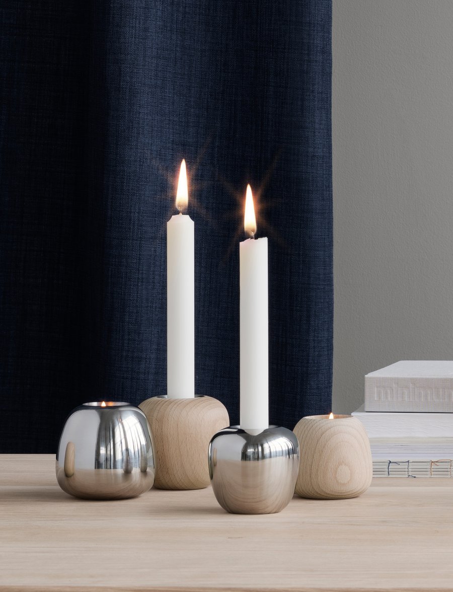 Stelton Ora Lysestage H8 cm, Stl