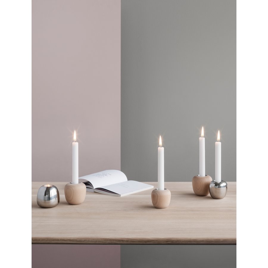 Stelton Ora Lysestage H8 cm, Stl