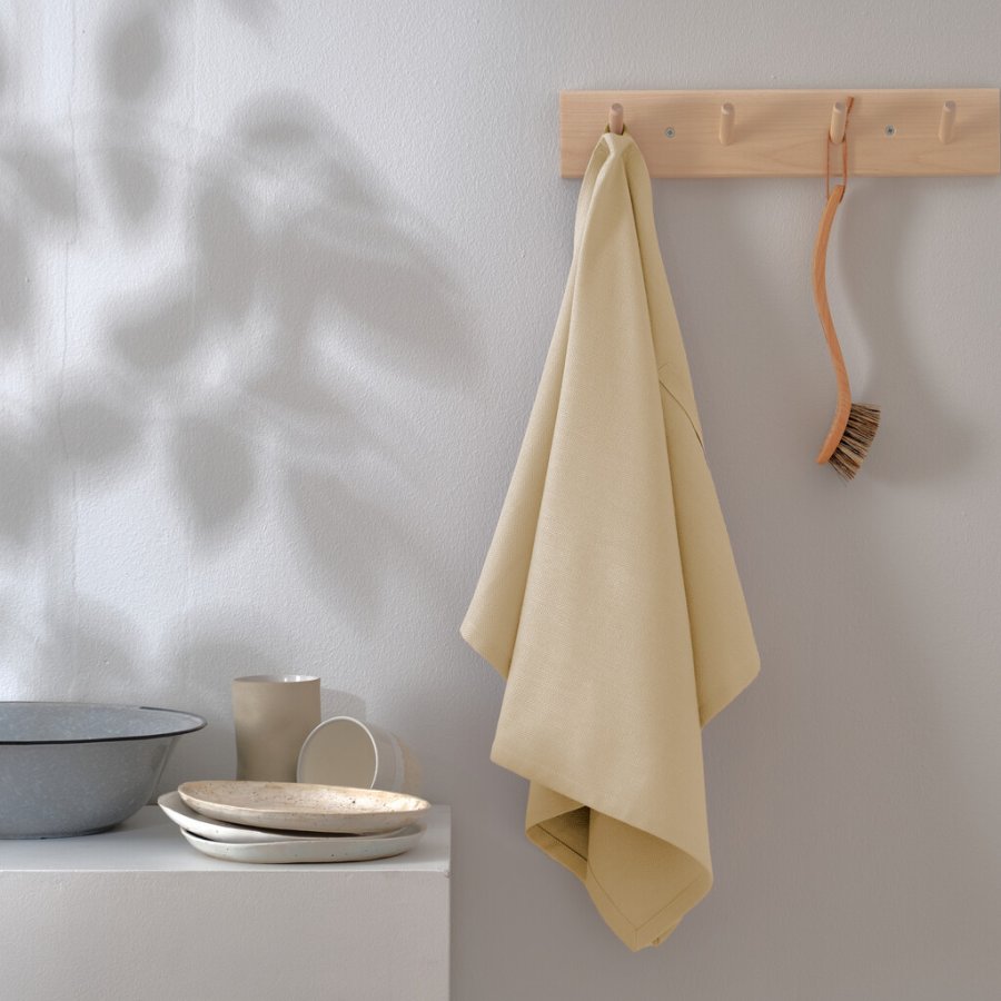 The Organic Company Viskestykke 53x86 cm, Pale Honey
