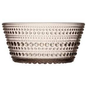 Iittala Kastehelmi Schale �10,8 cm, Leinen