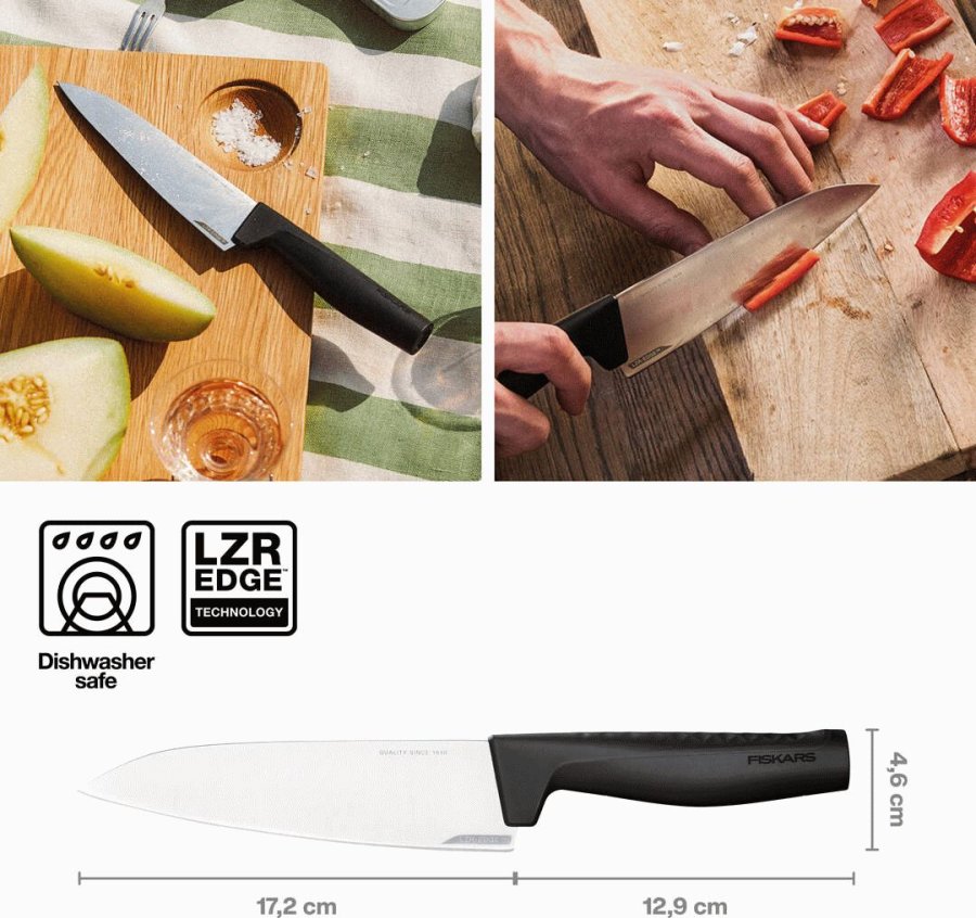 Fiskars Hard Edge Kochmesser 30 cm