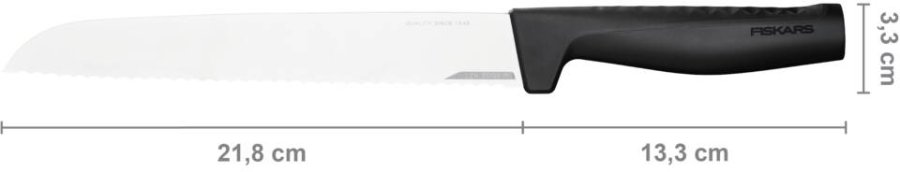 Fiskars Hard Edge Brotmesser 35 cm