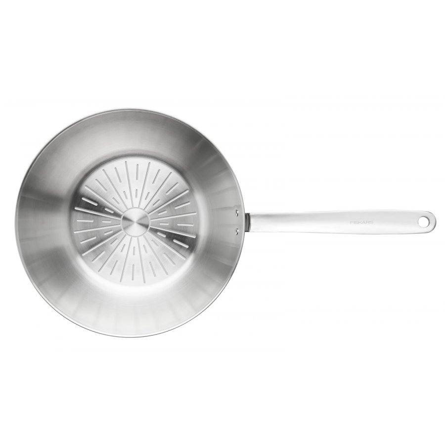 Fiskars All Steel Pure Wok 28 cm