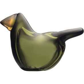 Iittala Birds by Toikka Glasfugl, Fluesnapper/Mosgr�n