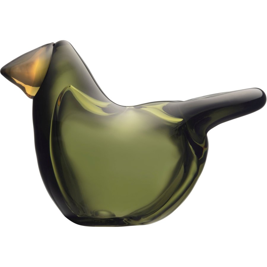 Iittala Birds by Toikka Glasfugl, Fluesnapper/Mosgr�n