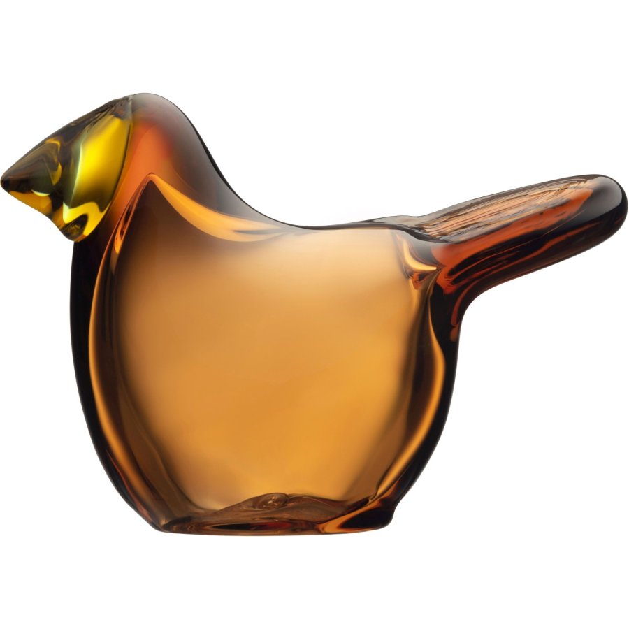 Iittala Birds by Toikka Glasfugl, Fluesnapper/Kobber