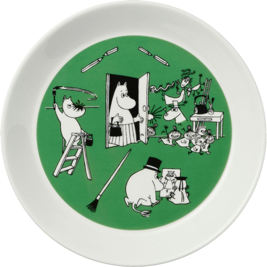 Moomin Arabia Moemin Bordenset 19 cm, Drawing/Christmas