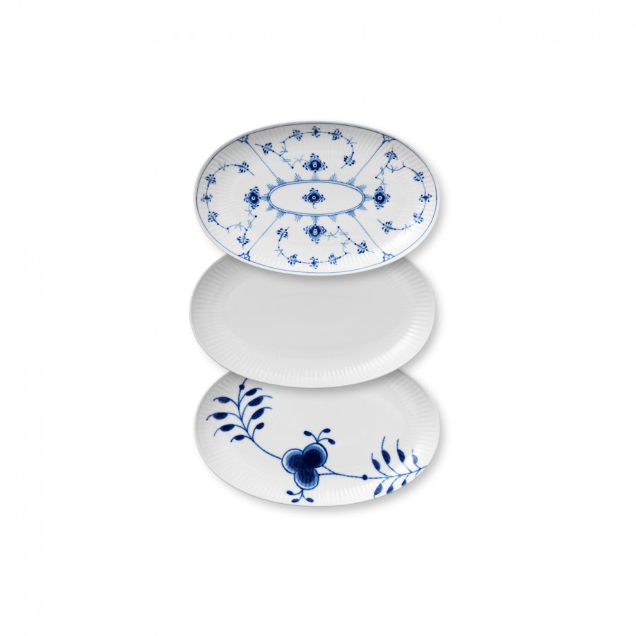 Royal Copenhagen History Mix Asiet 3 stk. 23 cm