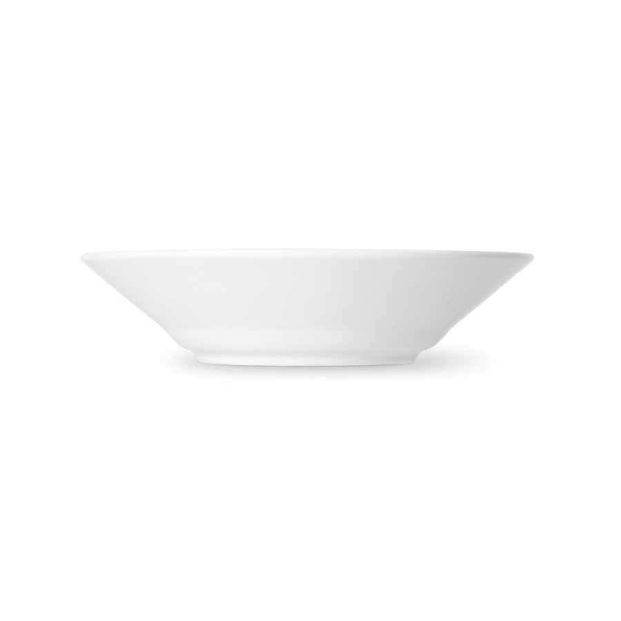 Royal Copenhagen Hvid Halvblonde Dyb Tallerken 24 cm