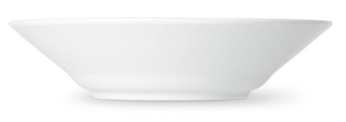 Royal Copenhagen Hvid Halvblonde Dyb Tallerken 24 cm