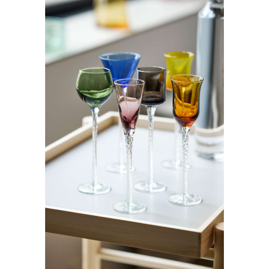 Lyngby Glas London Schnapsglas Assortiert 6er Set