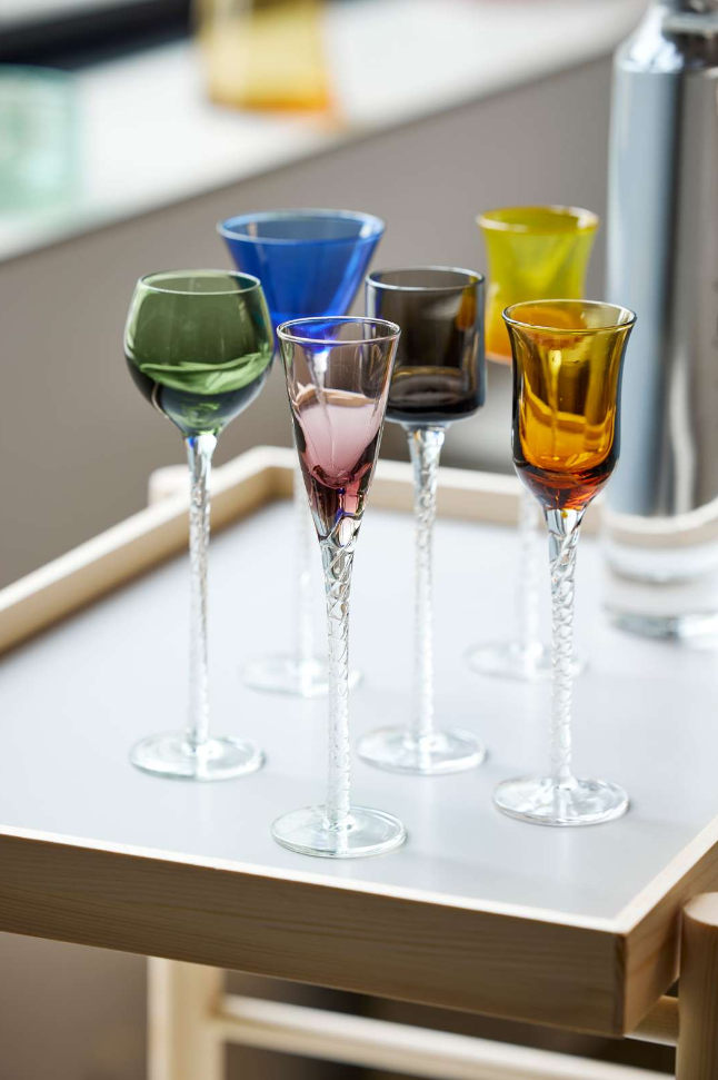 Lyngby Glas London Schnapsglas Assortiert 6er Set