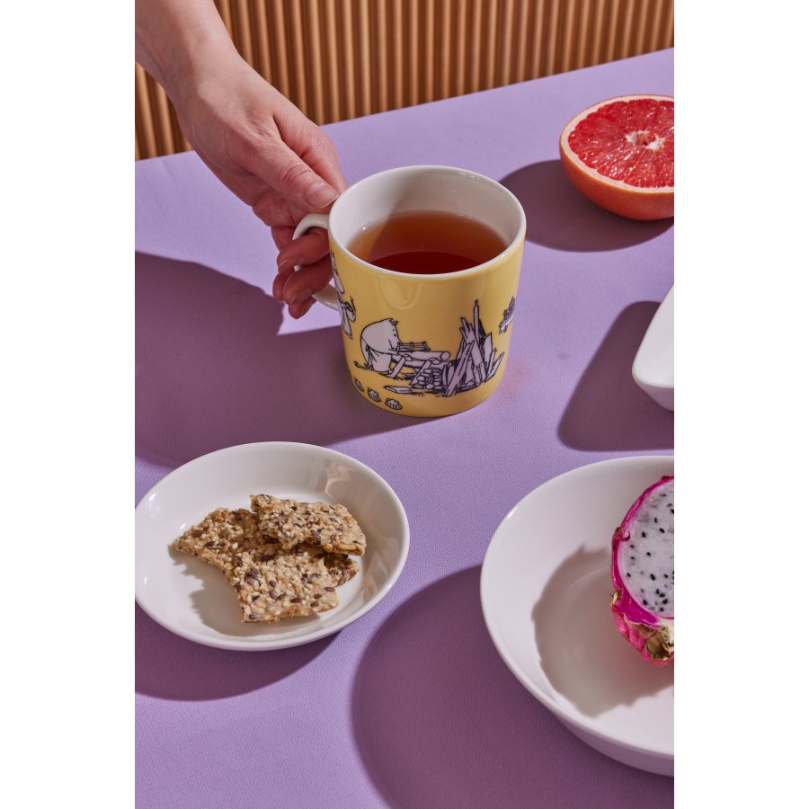 Arabia Mumin Tasse 40 cl, Gelb