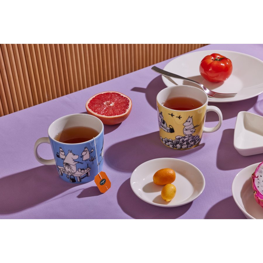 Arabia Mumin Tasse 40 cl, Gelb