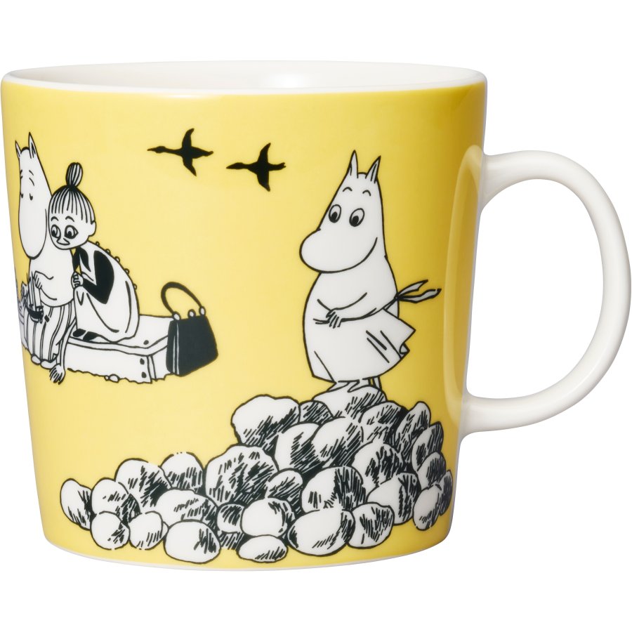 Arabia Mumin Tasse 40 cl, Gelb