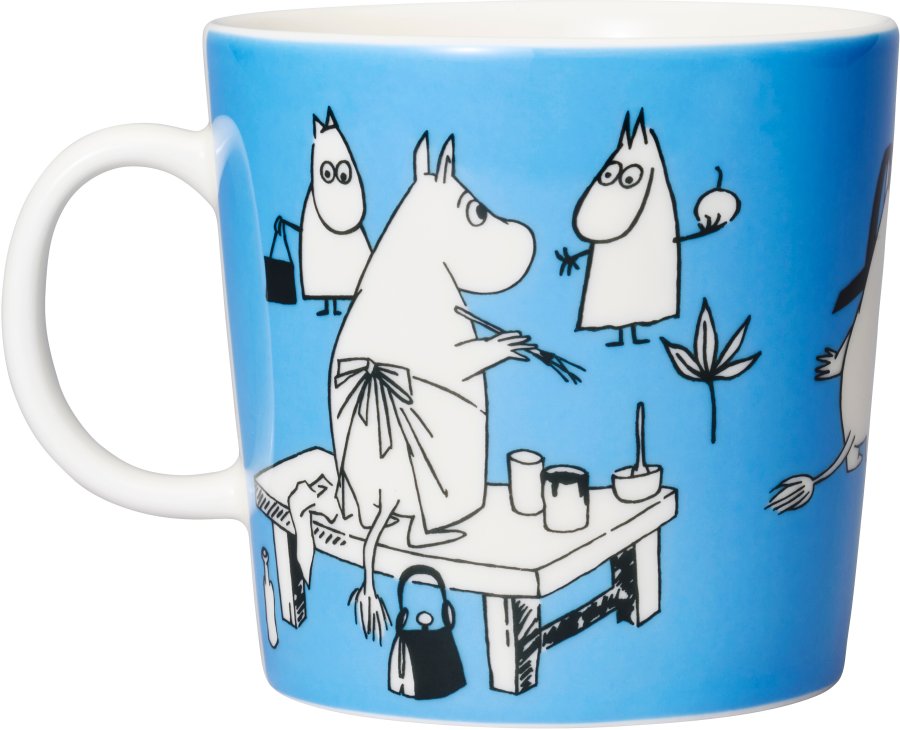 Moomin Arabia Mumin Tasse 40 cl, Blau