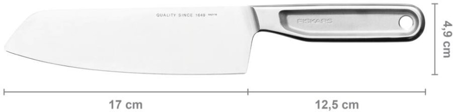 Fiskars All Steel Santoku Messer 17 cm