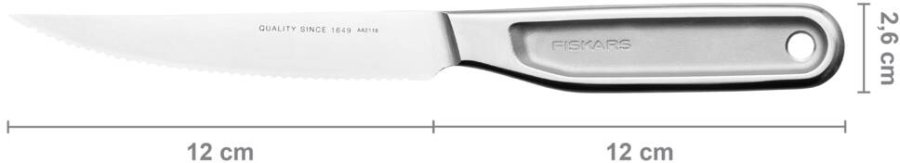 Fiskars All Steel Tomatenmesser 12 cm