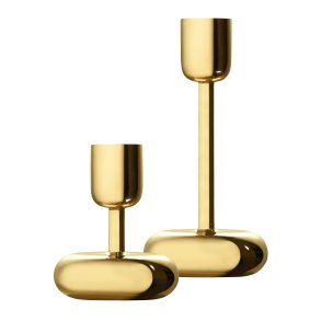 Iittala Nappula Lysestage 18,3 cm, Messing