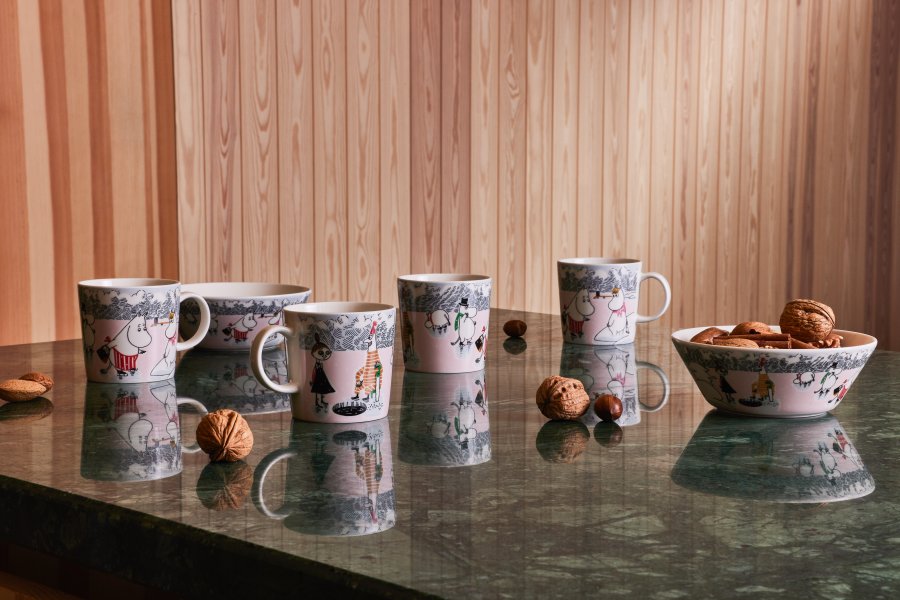 Arabia MUMI Sk�l �15 cm, Vinter 